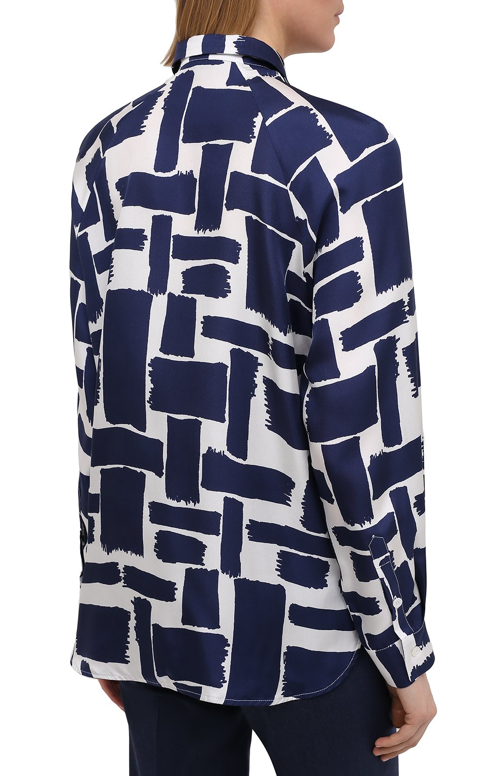 Шелковая рубашка KITON, арт. D51408K09T43, фото 4