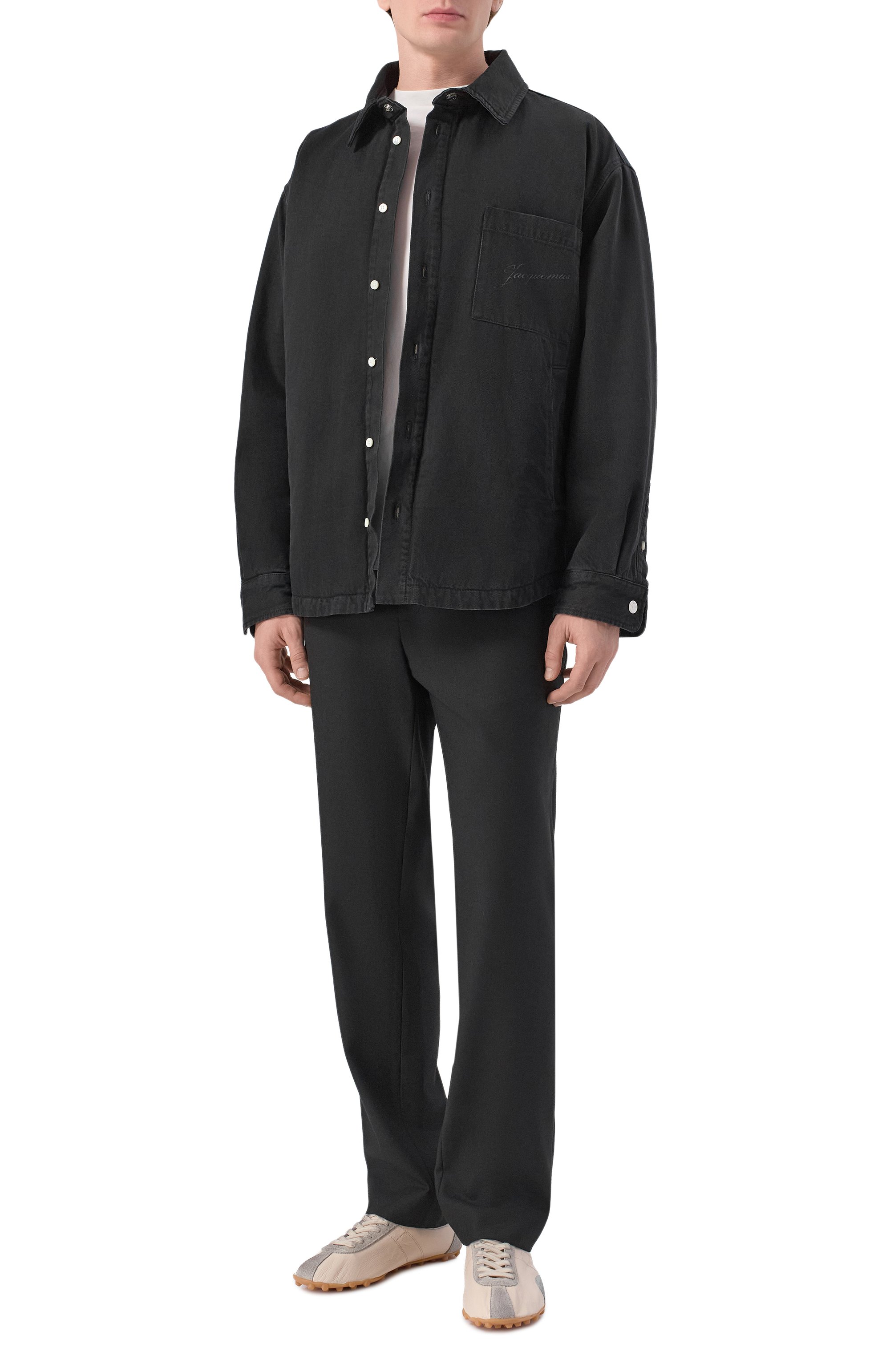 Джинсовая рубашка JACQUEMUS, арт. 25H0UM00115/AD00019, фото 2