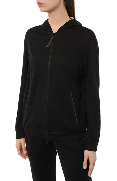 Толстовка из хлопка и шелка BRUNELLO CUCINELLI, арт. MD828B1065, фото 3
