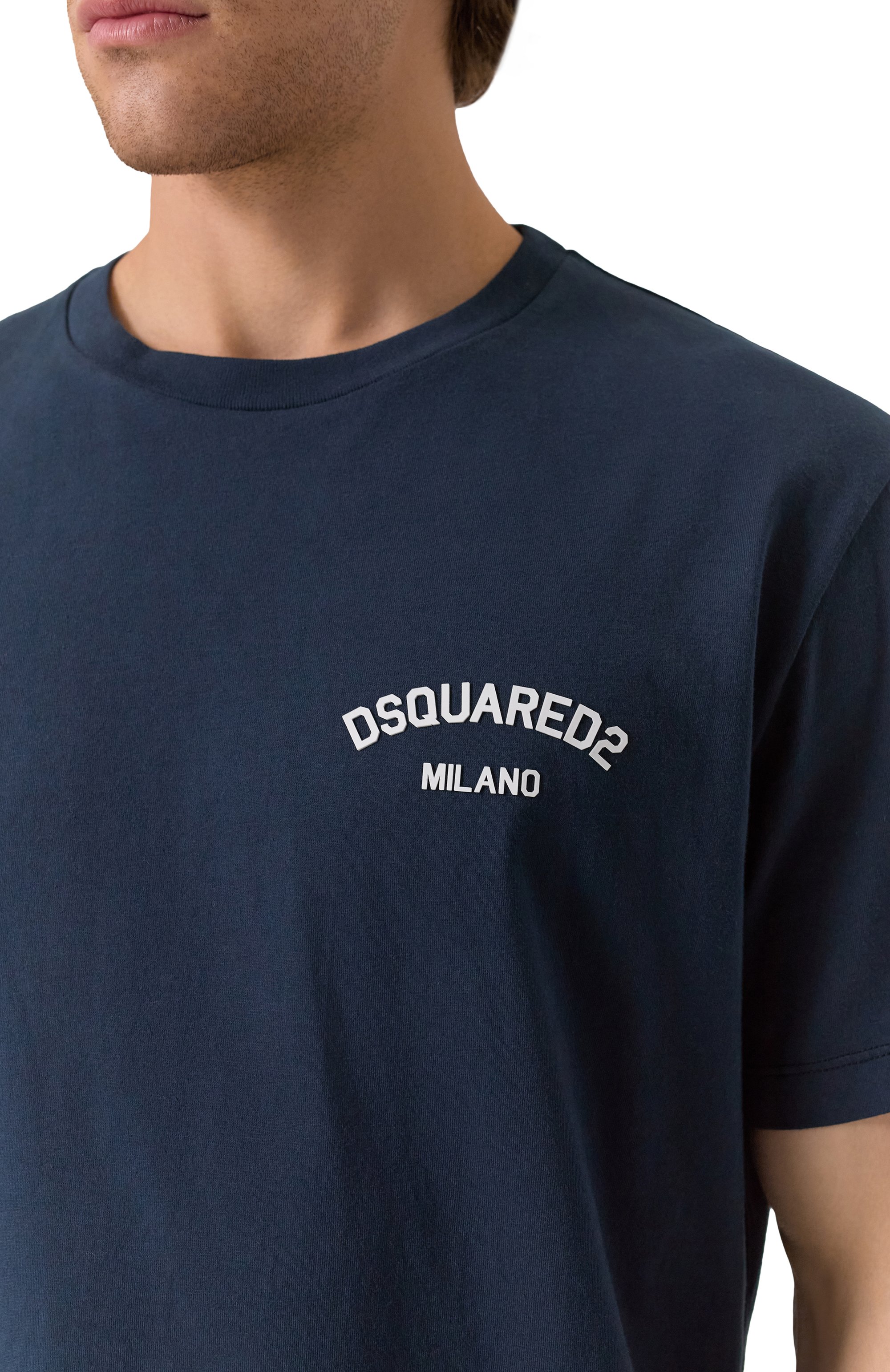Хлопковая футболка DSQUARED2, арт. S74GD1477/D20020, фото 5