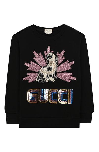 Хлопковый свитшот GUCCI, арт. 543894/XJABM, фото 1