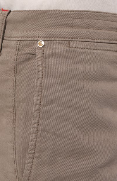 Хлопковые брюки-карго KITON, арт. UFPPCAJ0738B, фото 5