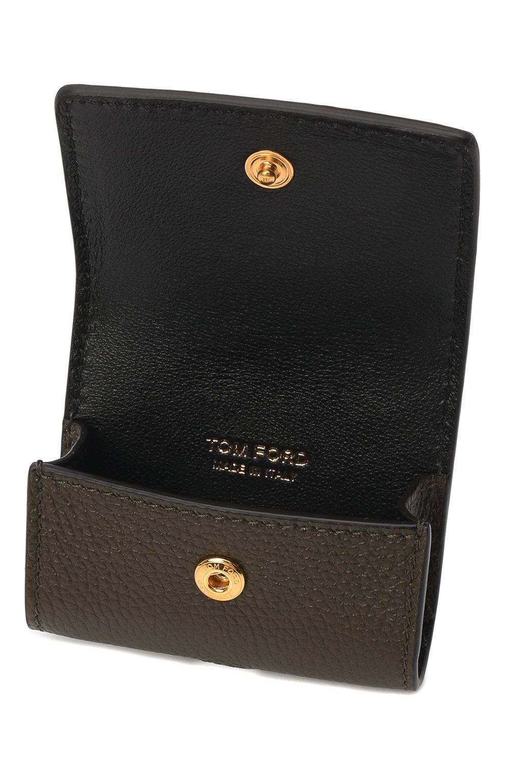 Кожаный чехол для airpods pro TOM FORD хаки цвета по цене 46450 руб., арт. S0408T-LCL095, фото 4 Кожаный чехол для airpods pro TOM FORD, арт. S0408T-LCL095, фото 4