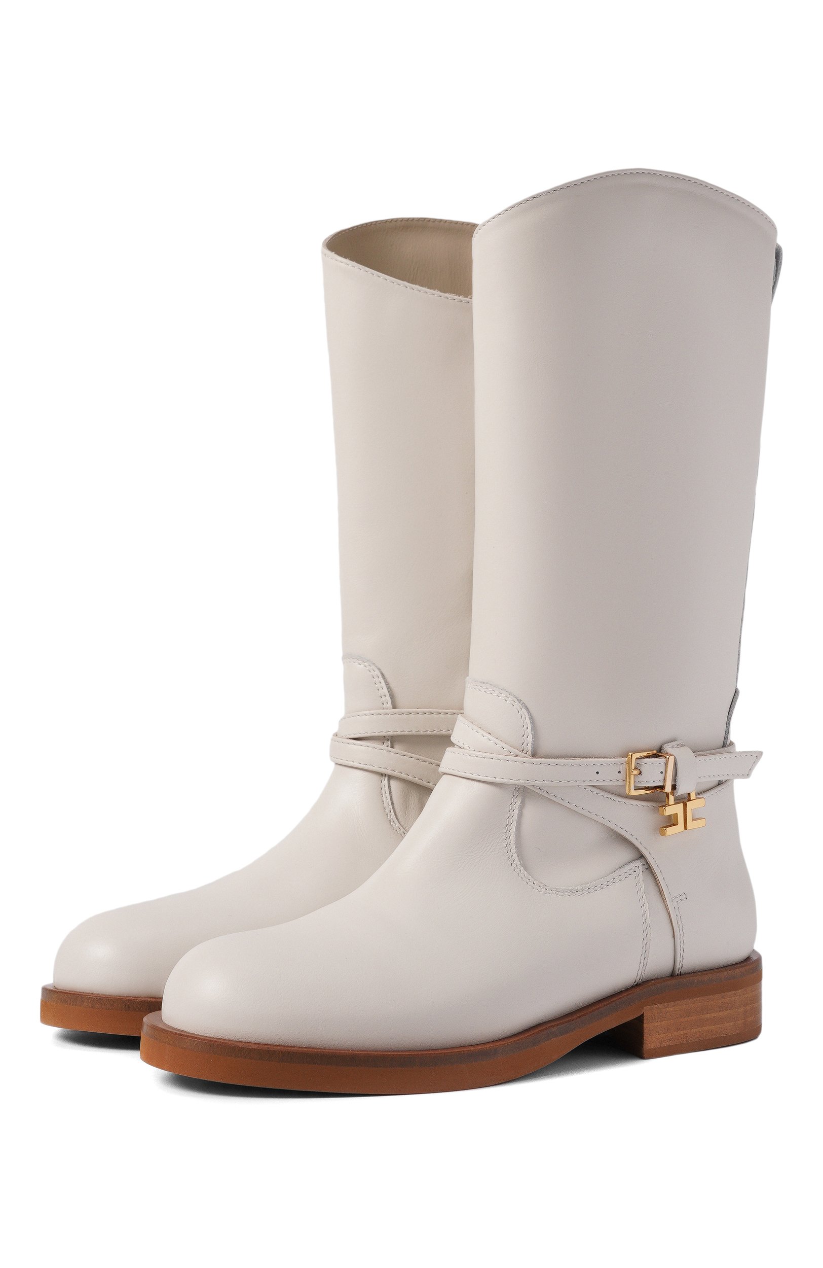 Кожаные сапоги ELISABETTA FRANCHI LA MIA BAMBINA, арт. F4A6-E0742-1251138-, фото 1