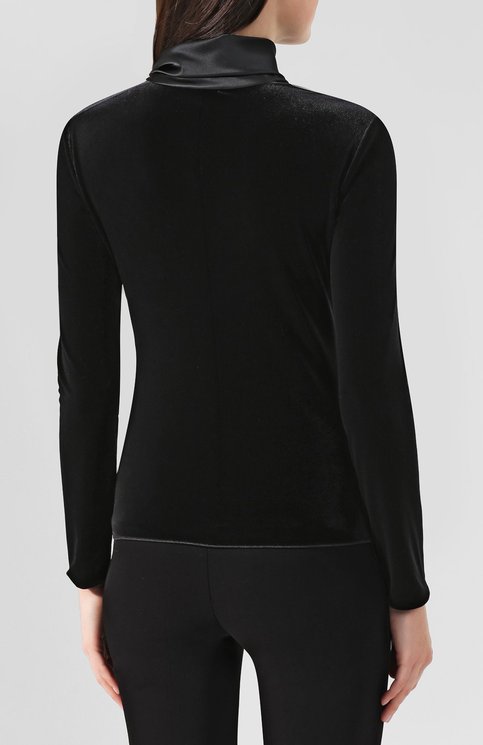 Бархатная блузка GIORGIO ARMANI, арт. 6GAM81/AJW4Z, фото 4