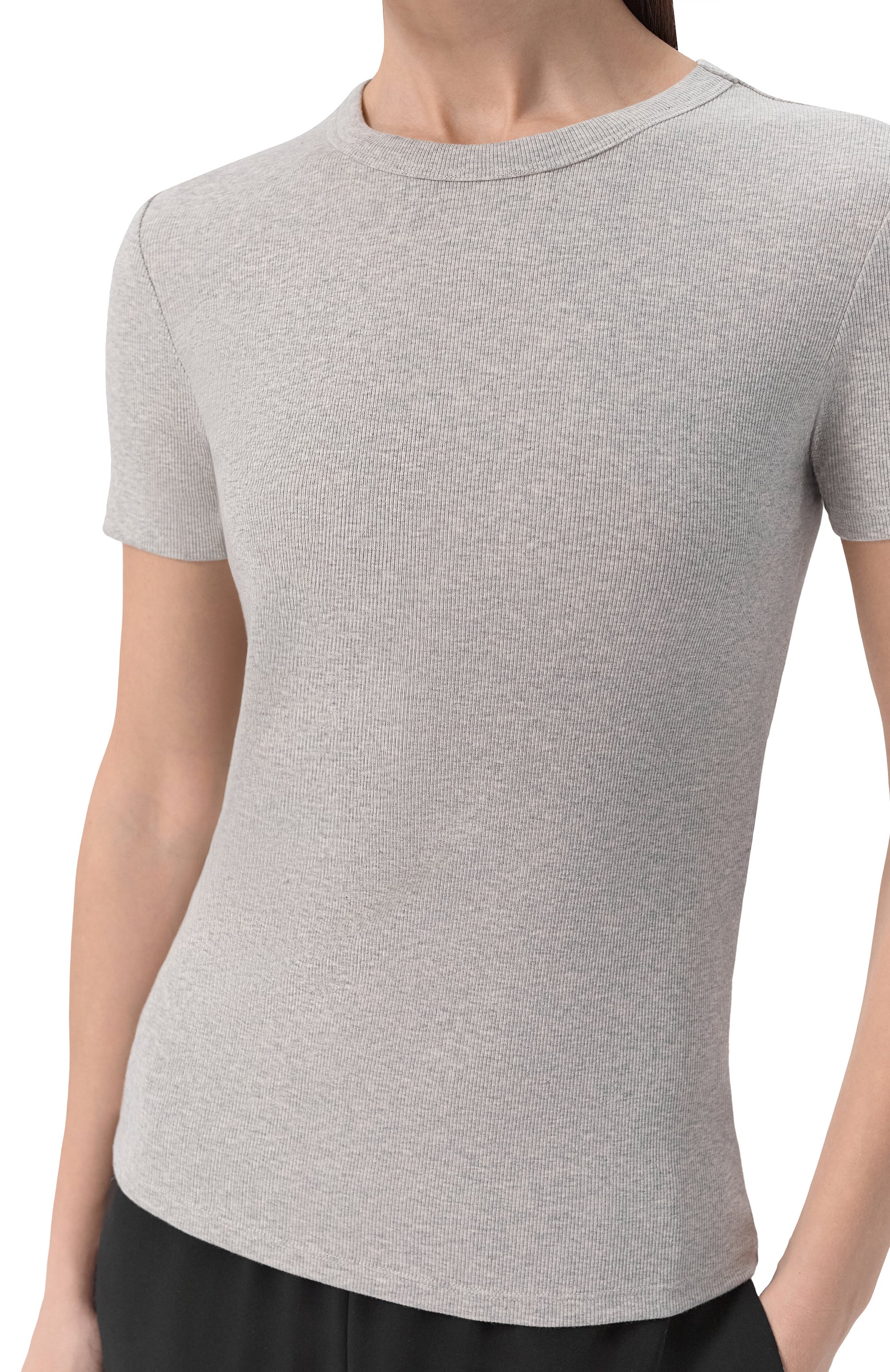 Футболка из хлопка и шелка 12 STOREEZ, арт. 137372, фото 5