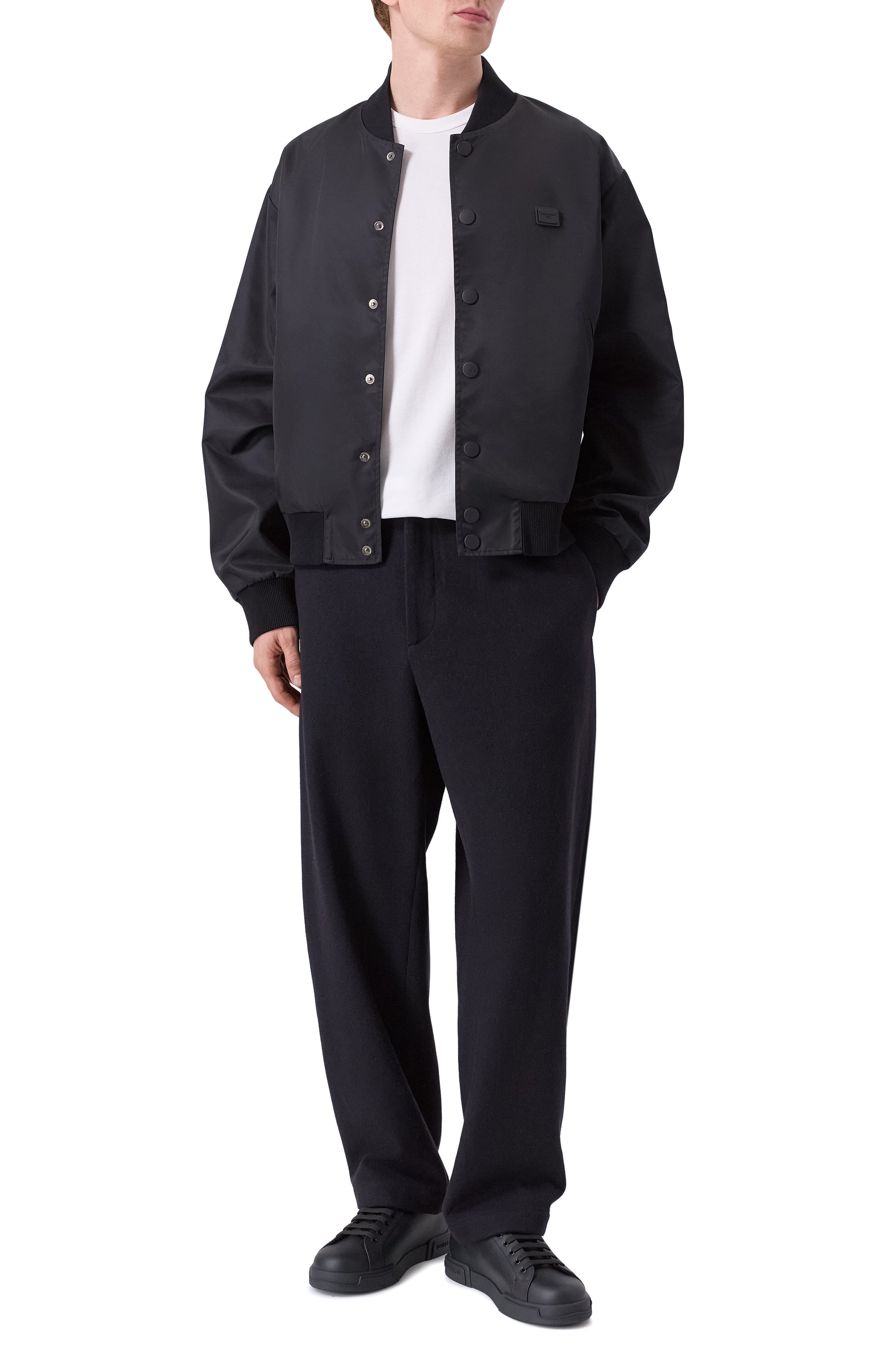 Кожаные кеды portofino light DOLCE & GABBANA, арт. CS2373/AQ453, фото 2