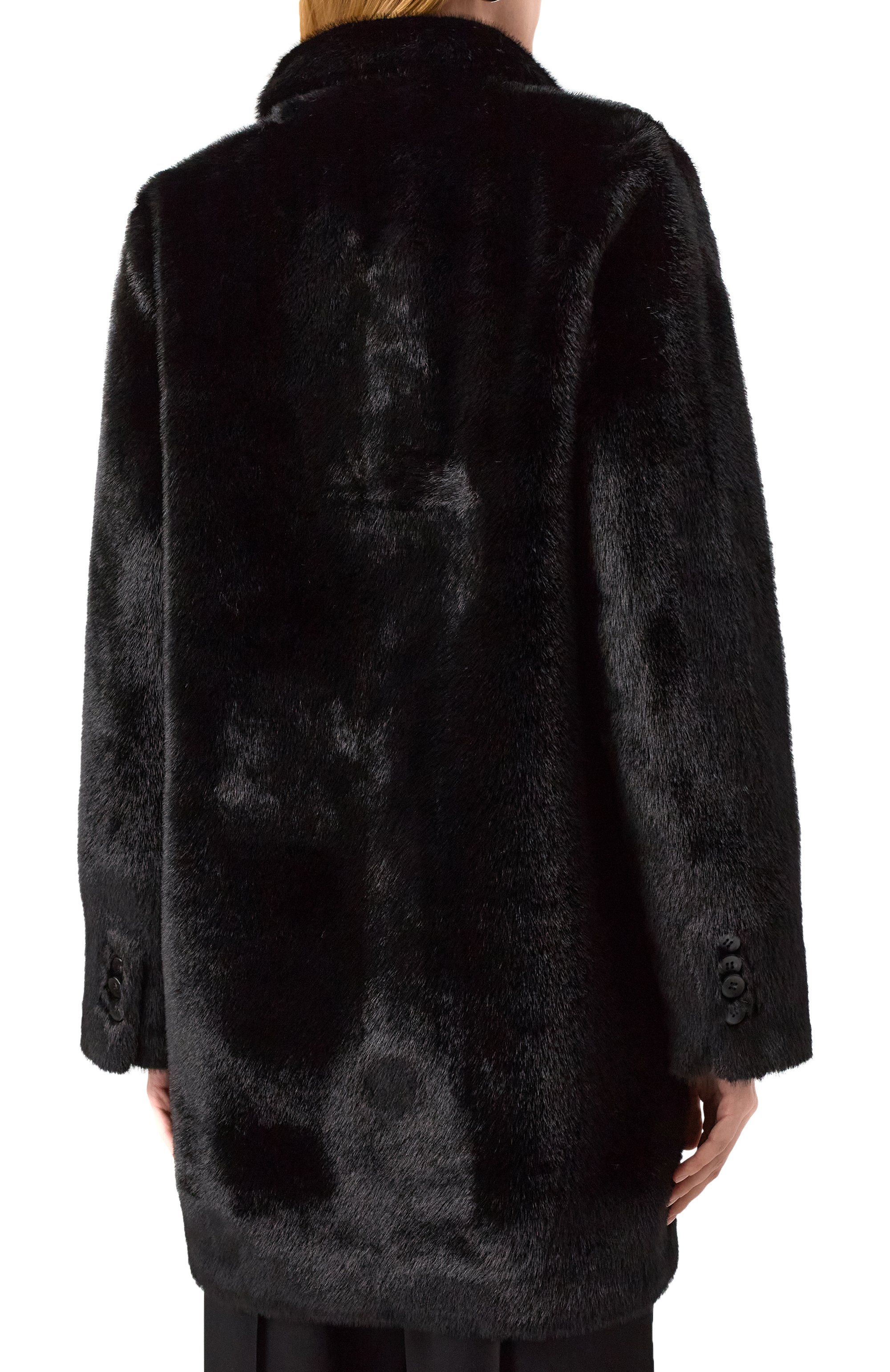 Шуба из экомеха FORTE DEI MARMI COUTURE, арт. 24WF3560, фото 4