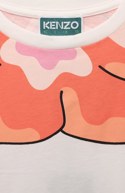 Хлопковая футболка KENZO, арт. K60270/3-5, фото 3