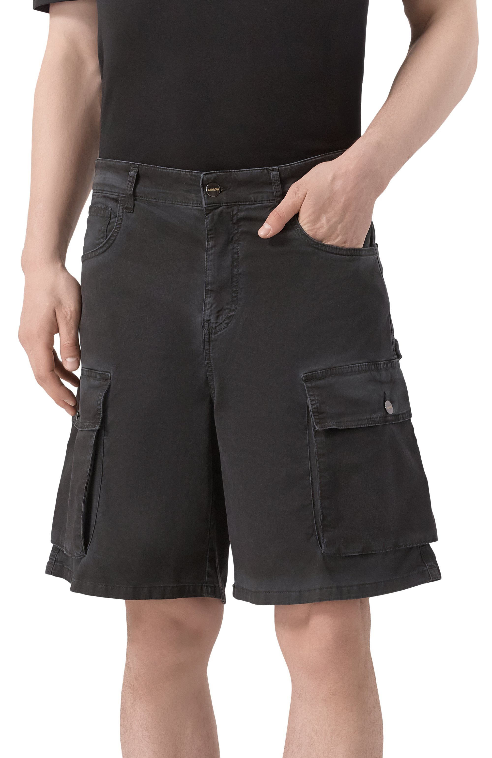 Джинсовые шорты BARROW, арт. S5BWMABE035, фото 3