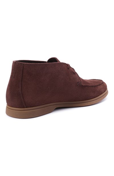 Замшевые ботинки BRUNELLO CUCINELLI коричневого цвета по цене 89150 руб., арт. MZUC0BB857, фото 4 Замшевые ботинки BRUNELLO CUCINELLI, арт. MZUC0BB857, фото 4