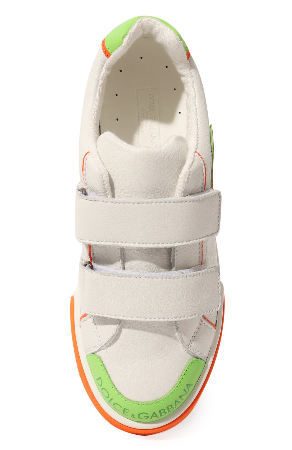 Кожаные кеды DOLCE & GABBANA, арт. DA5133/AB102/37-39, фото 4