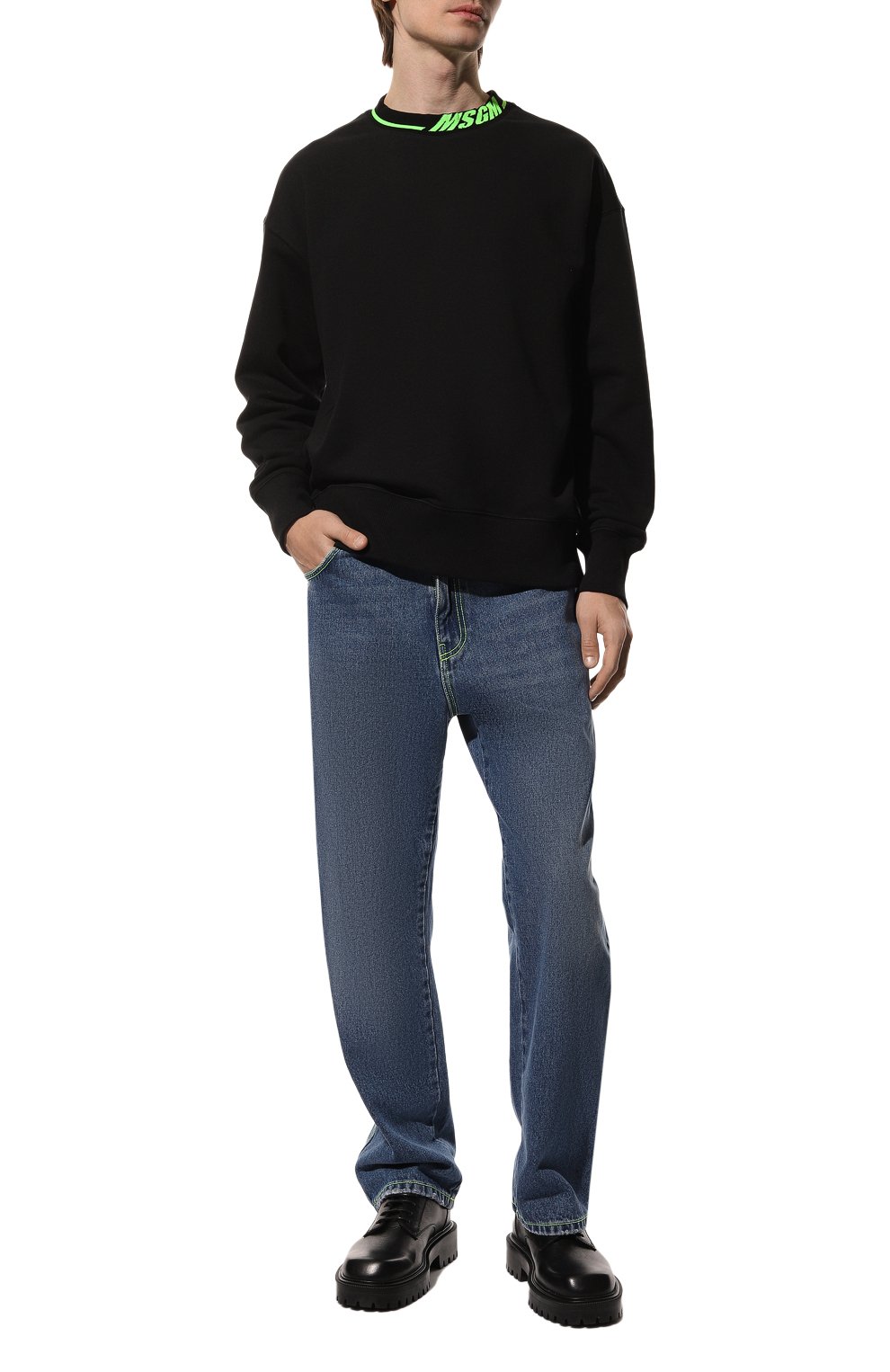 Хлопковый свитшот MSGM, арт. 3340MM171 227799, фото 2