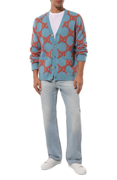Шерстяной кардиган GUCCI, арт. 764738/XKDPB, фото 2