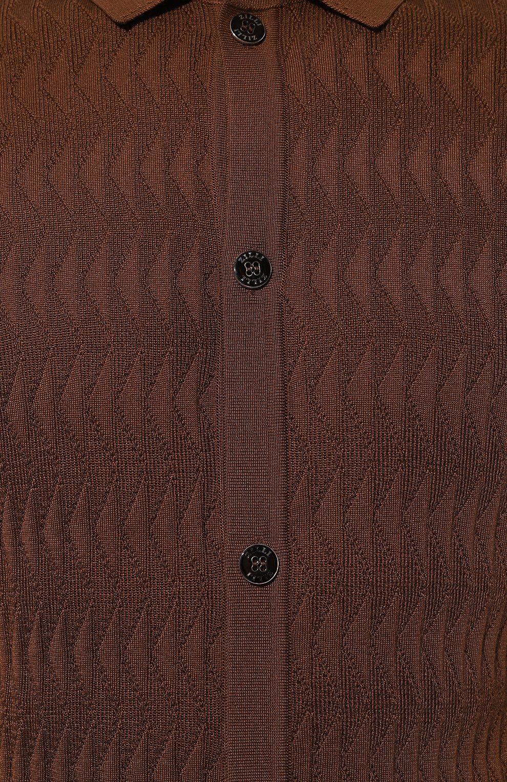 Шелковая рубашка ZILLI, арт. KBBP02M0640VTS000, фото 5