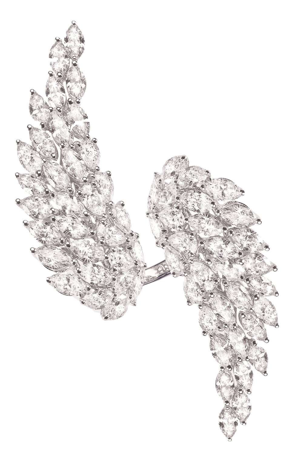 Кольцо MESSIKA бесцветного цвета по цене 4056000 руб., арт. 05841-WG, фото 1 Кольцо MESSIKA, арт. 05841-WG, фото 1