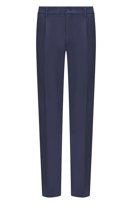 Брюки из лиоцелла и хлопка Stefano Ricci M1T6100090/PACT1Q Синий M1T6100090/PACT1Q