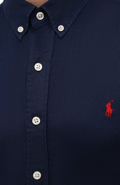 Льняная рубашка POLO RALPH LAUREN, арт. 710795453, фото 5