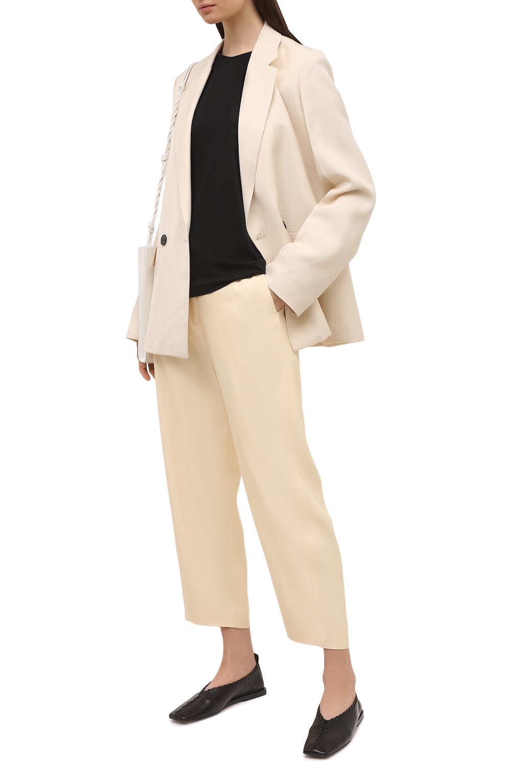 Хлопковая футболка JIL SANDER, арт. JSPS705002-WS247608, фото 2