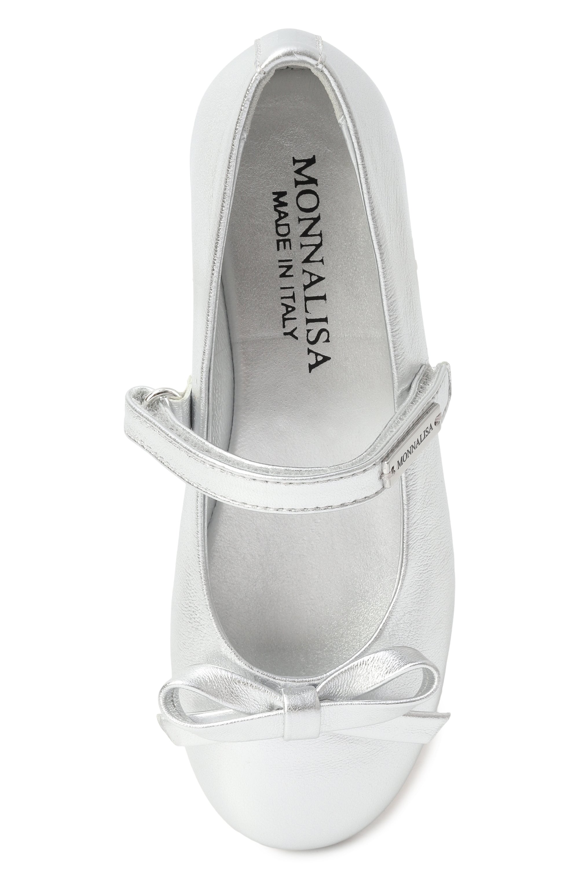 Кожаные балетки MONNALISA, арт. 87F000, фото 4