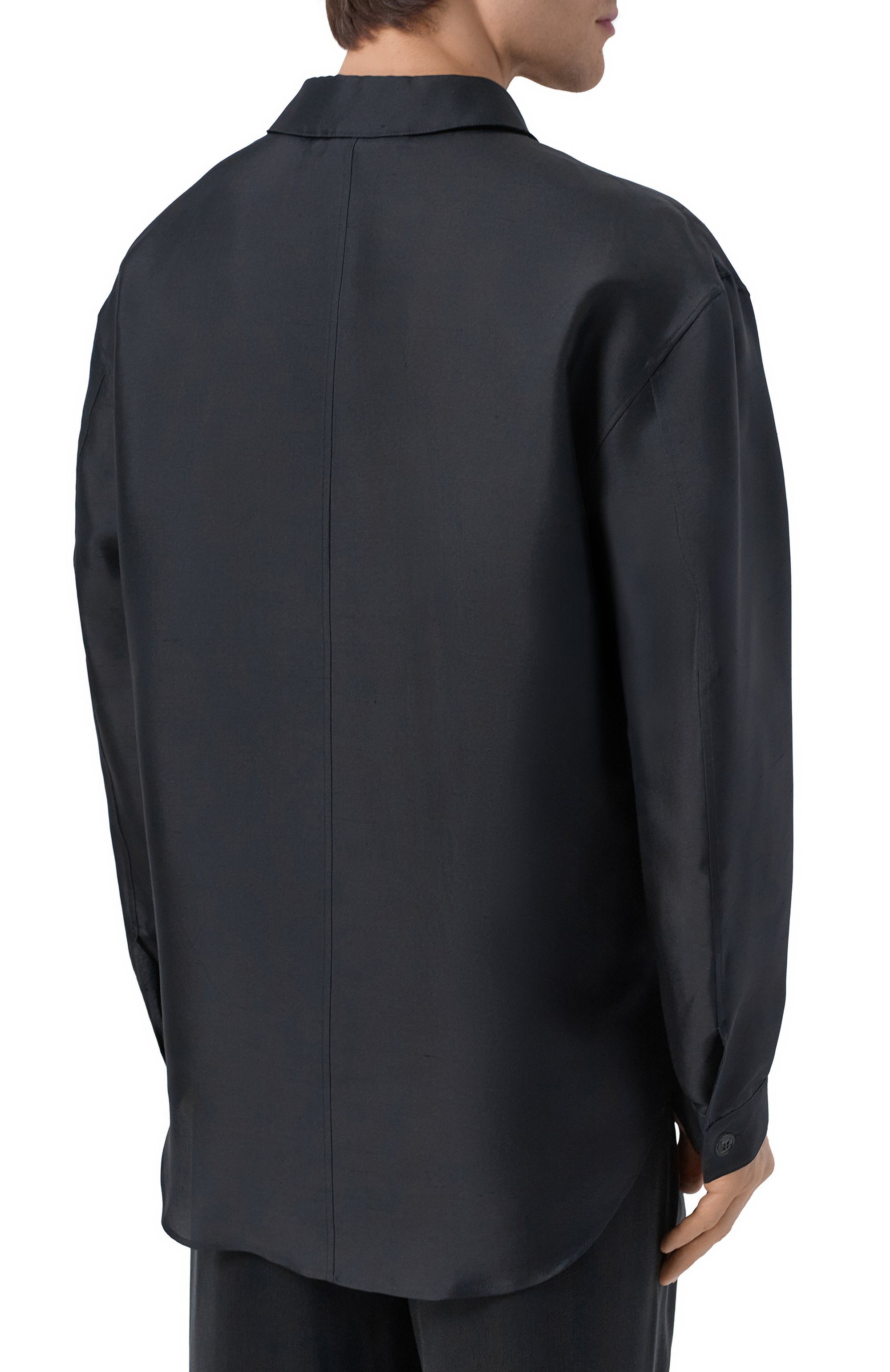 Шелковая рубашка GIORGIO ARMANI, арт. GM003421/TE21016, фото 4