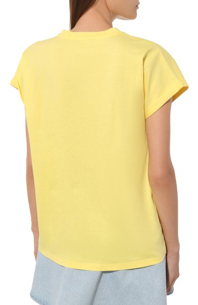 Хлопковая футболка BALMAIN, арт. DF1EF010/BB01, фото 4