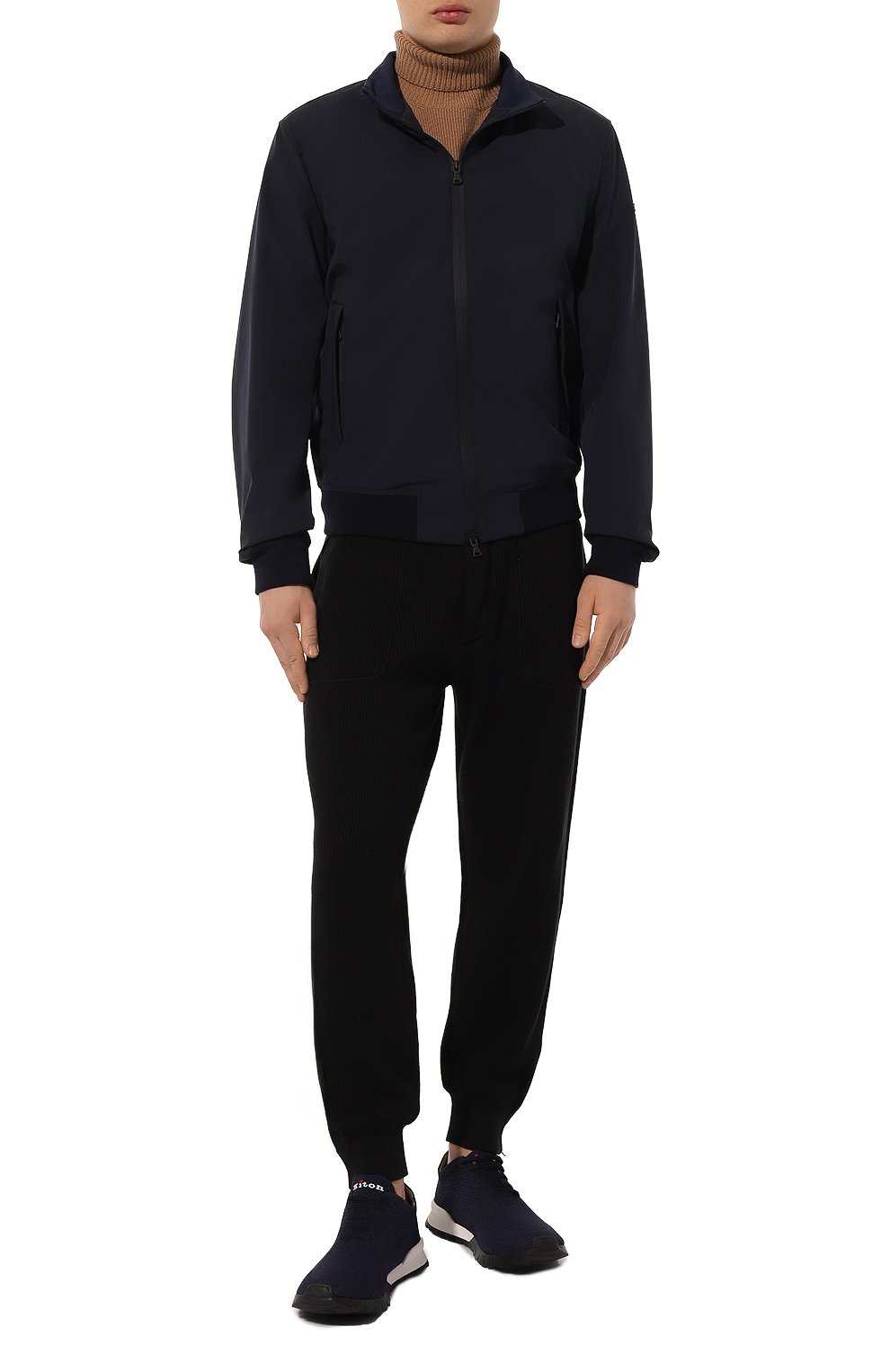 Текстильные кроссовки KITON, арт. USSFITN0080902, фото 2