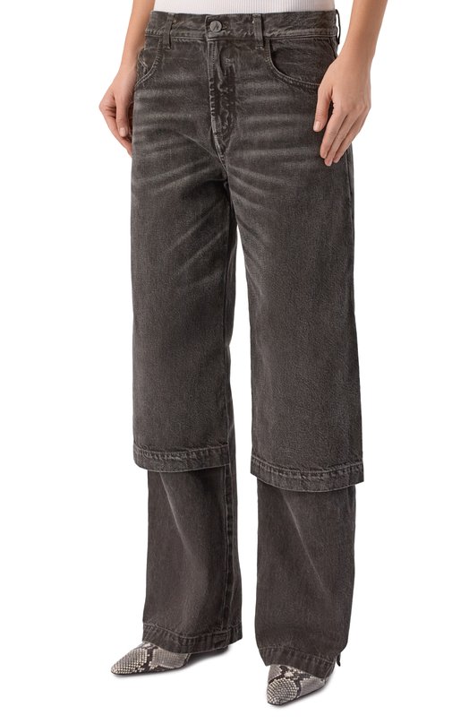 Джинсы The Attico 260WCP00294/CCC129WS Серый  260WCP00294/CCC129WS Фото 3