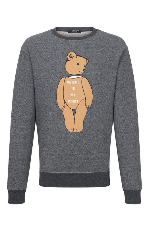 Хлопковый джемпер Undercover UC1F4891-2 Серый UC1F4891-2