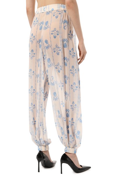 Шелковые джоггеры ULYANA SERGEENKO, арт. PNT004SS23Marocco0024т23, фото 4