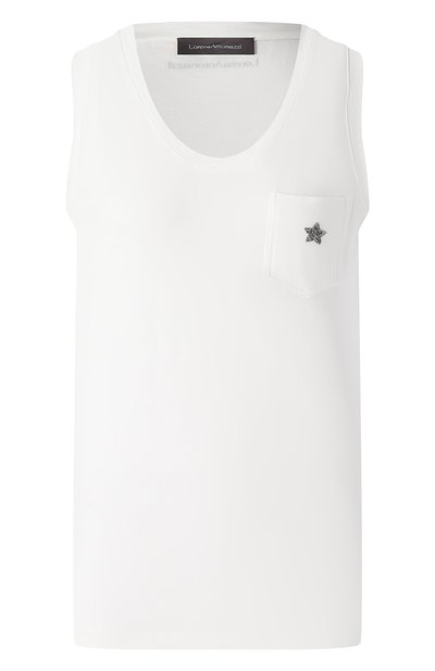 Женский хлопковый топ LORENA ANTONIAZZI, арт. TS21/9999