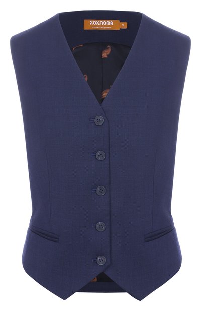 Шерстяной жилет ХОХЛОМА Х АЛЕНА АХМАДУЛЛИНА, арт. WTV2111, фото 1