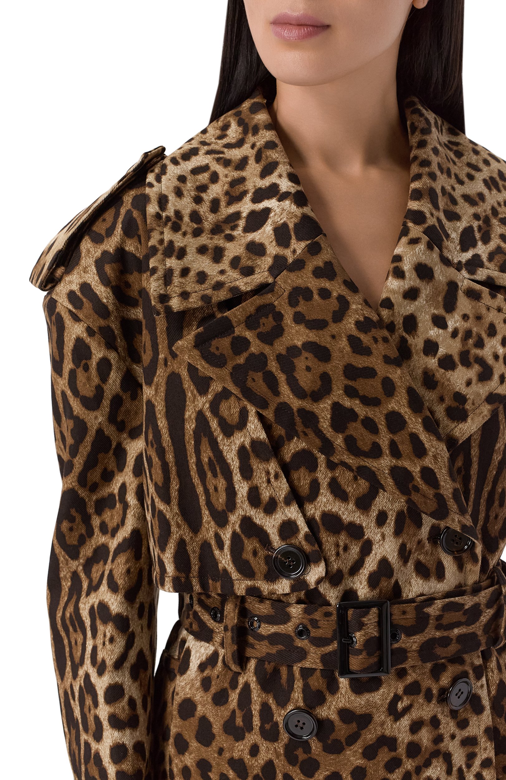 Хлопковый тренч DOLCE & GABBANA, арт. F9U46T/FSFN4, фото 5