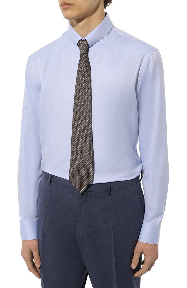Хлопковая сорочка GIORGIO ARMANI, арт. 8WGCCZMH/TZC60, фото 4