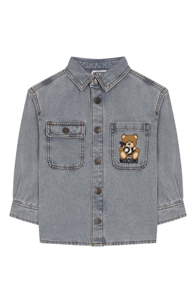 Джинсовая рубашка MOSCHINO, арт. HUC01F/L0E33/4-8, фото 1