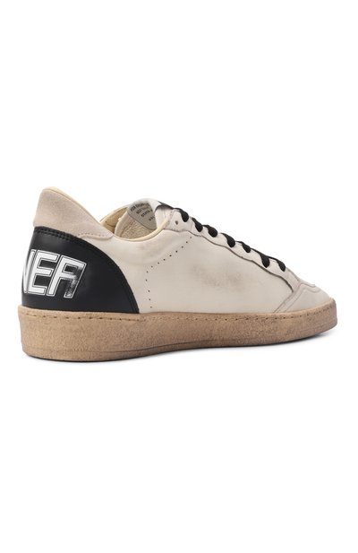 Кожаные кеды ballstar GOLDEN GOOSE DELUXE BRAND, арт. GMF00117.F008164, фото 4