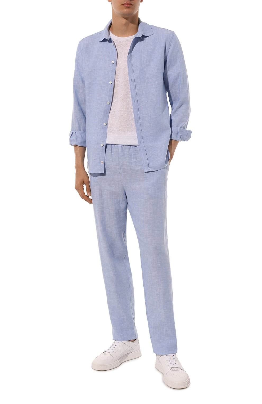 Рубашка изо льна и хлопка ZIMMERLI, арт. 4697-23200, фото 2