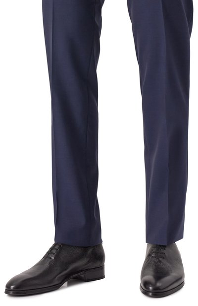 Кожаные оксфорды ARTIOLI черного цвета по цене 208500 руб., арт. 0G6R674/BIS/S0FT KID, фото 3 Кожаные оксфорды ARTIOLI, арт. 0G6R674/BIS/S0FT KID, фото 3