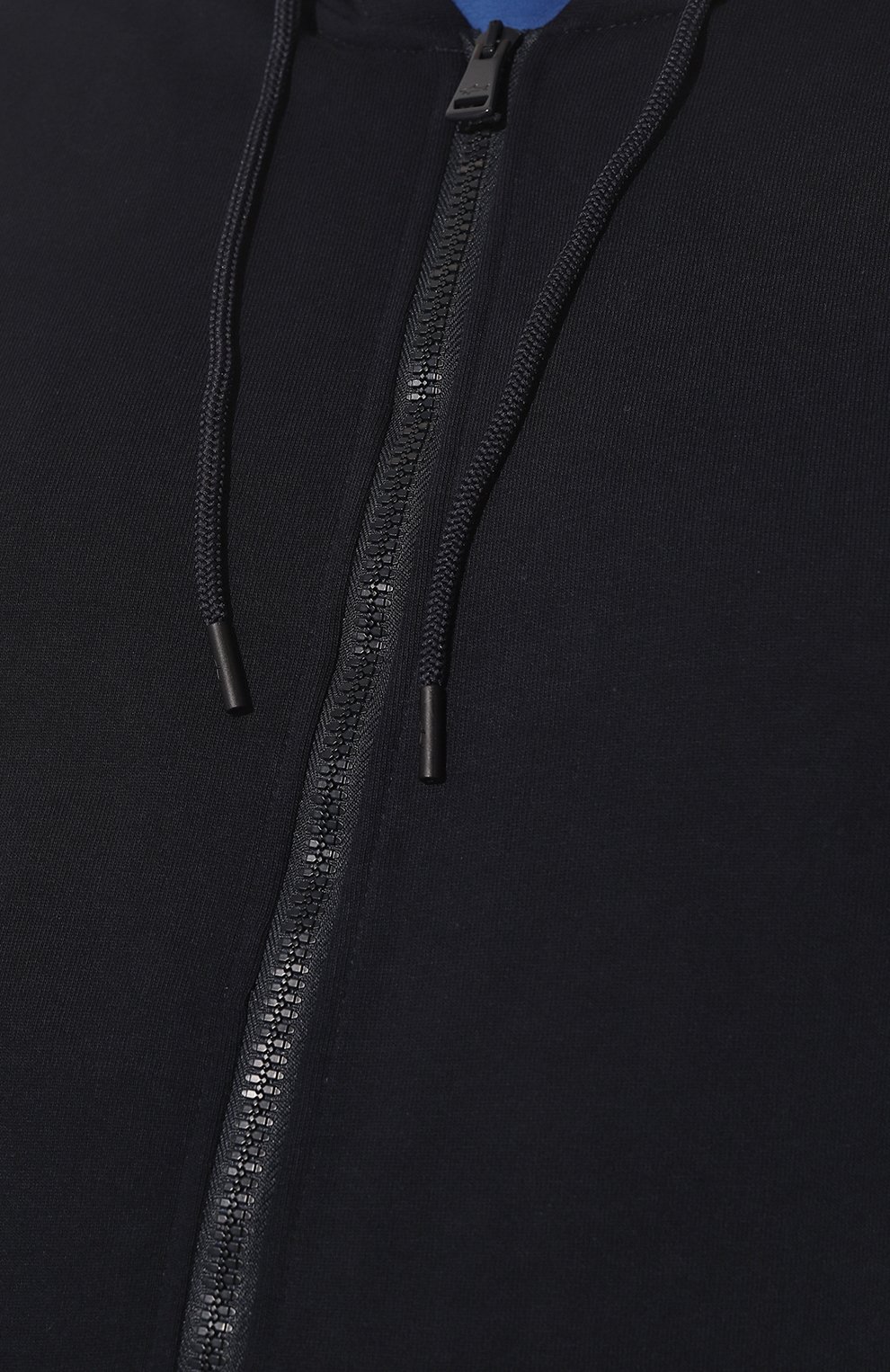 Хлопковая толстовка PAUL&SHARK темно-синего цвета по цене 39950 руб., арт. C0P1017, фото 5 Хлопковая толстовка PAUL&SHARK, арт. C0P1017, фото 5