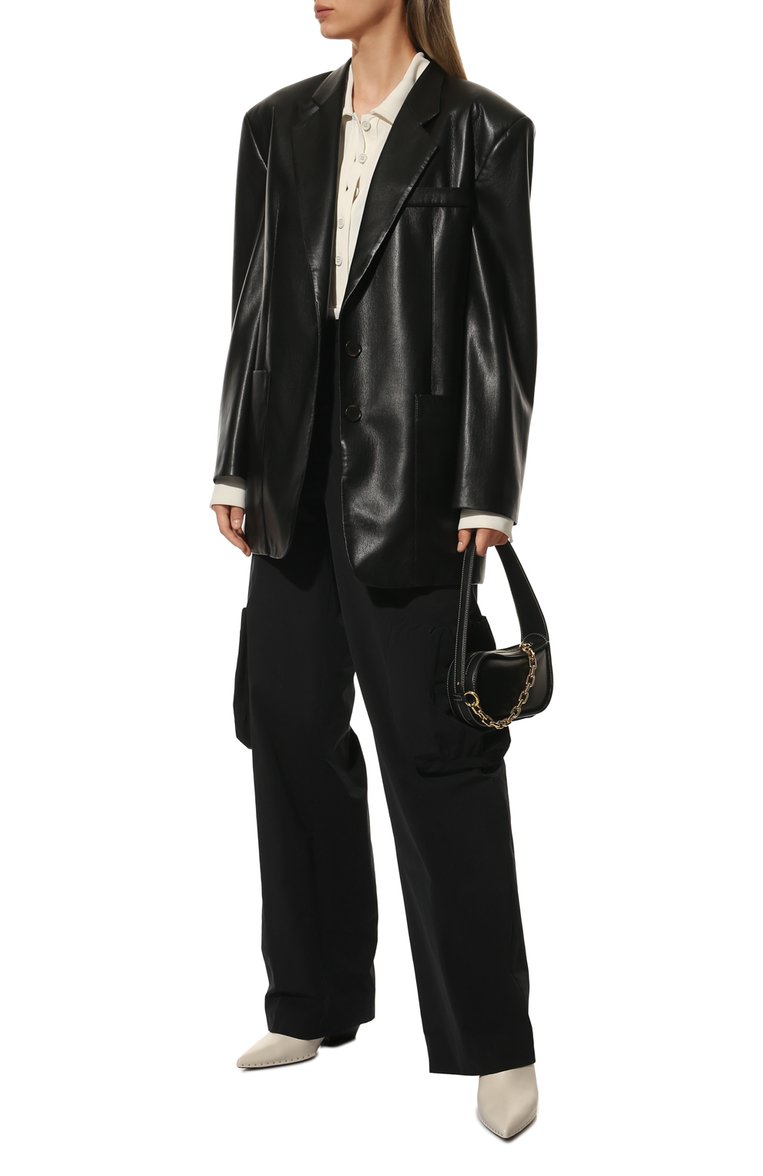 Кожаные сабо JIL SANDER, арт. JS38010A-15011, фото 1