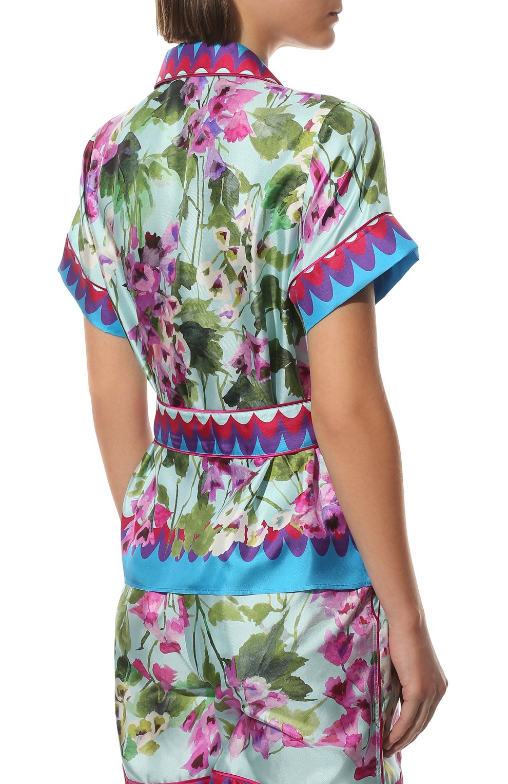 Шелковая рубашка DOLCE & GABBANA, арт. F5G67T/FI18F, фото 4