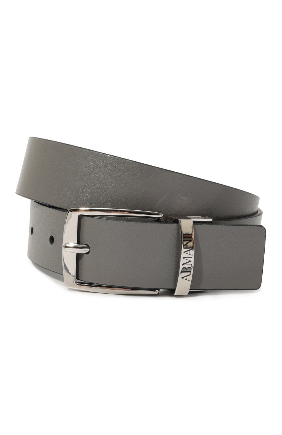 Двусторонний ремень EMPORIO ARMANI темно-синего цвета по цене 9985 руб., арт. 401520/3F560, фото 4 Двусторонний ремень EMPORIO ARMANI, арт. 401520/3F560, фото 4