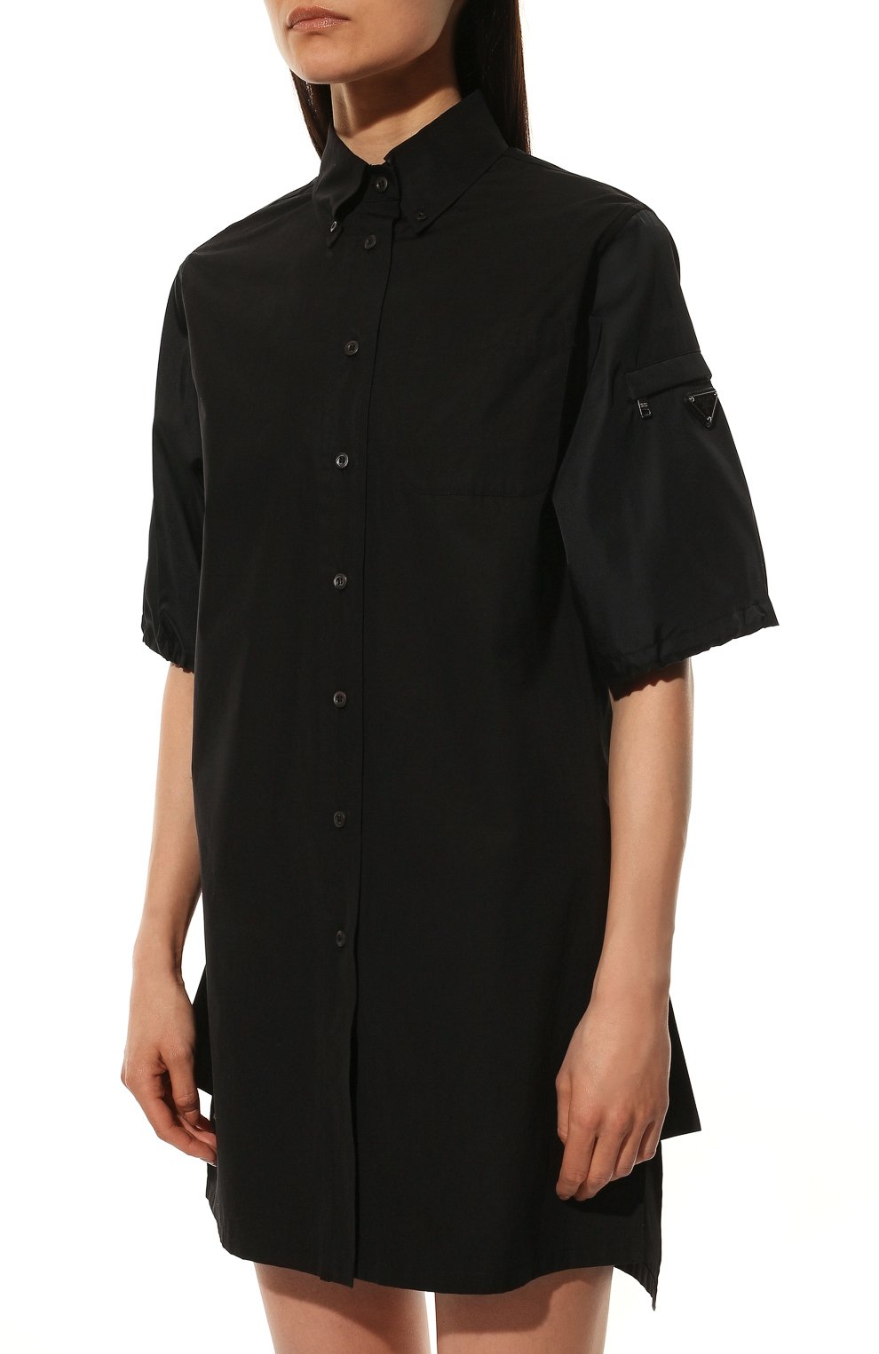Хлопковое платье PRADA, арт. P3F09-10UR-F0002-212, фото 3