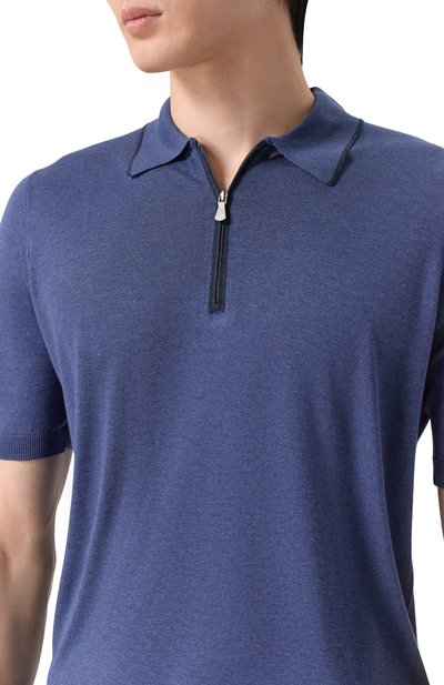 Шелковое поло GRAN SASSO, арт. 43166/23506, фото 5