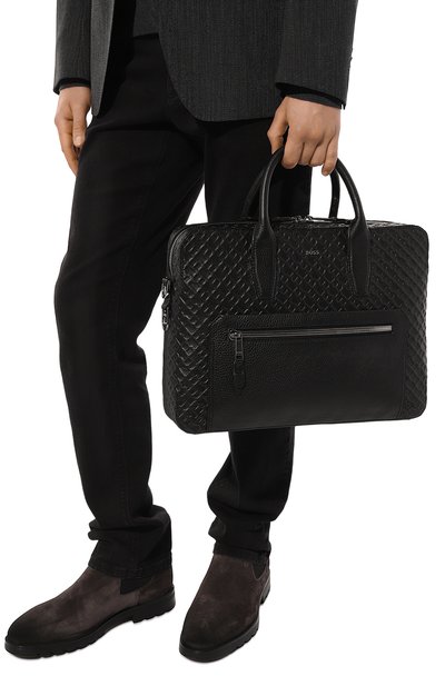 Кожаная сумка для ноутбука BOSS, арт. 50503796, фото 2