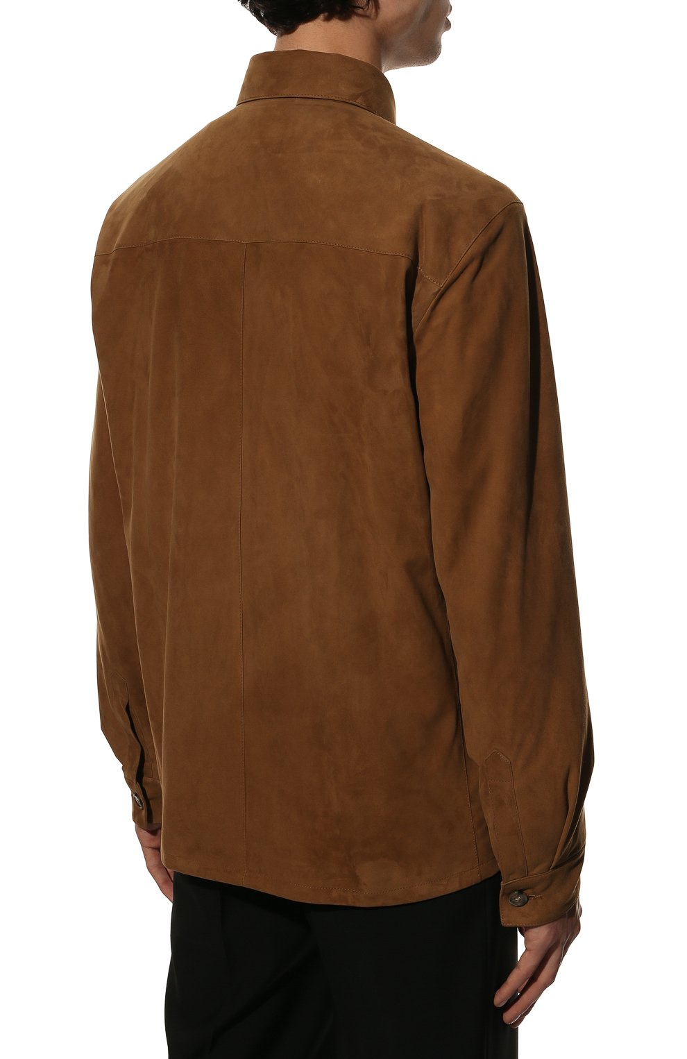 Замшевая куртка-рубашка LORO PIANA, арт. FAL6174, фото 4