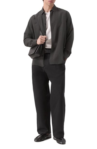 Шелковая рубашка SAINT LAURENT, арт. 646850/Y301W, фото 2