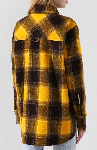 Шерстяная рубашка DOROTHEE SCHUMACHER, арт. 446901/C0L0URFUL CHECK, фото 4
