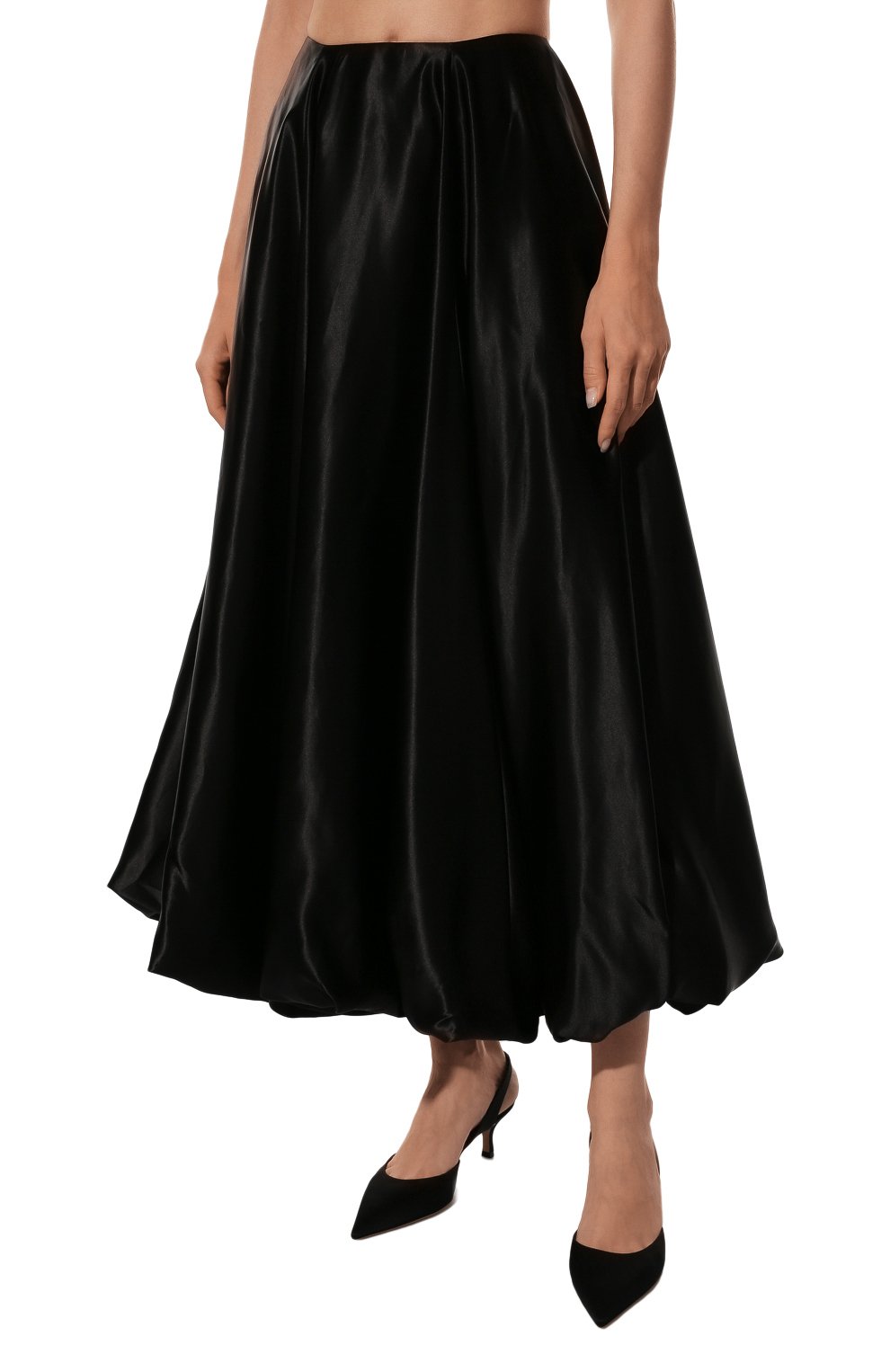 Юбка из вискозы и шелка PERVERT черного цвета по цене 60000 руб., арт. PE22/SK202/60-04, фото 3 Юбка из вискозы и шелка PERVERT, арт. PE22/SK202/60-04, фото 3