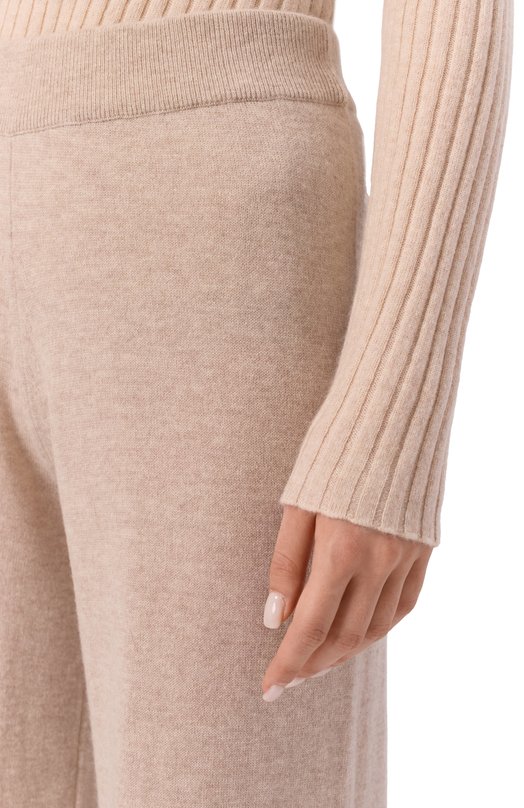 Брюки из шерсти и кашемира Allude 255/17706 Бежевый  255/17706 Фото 5